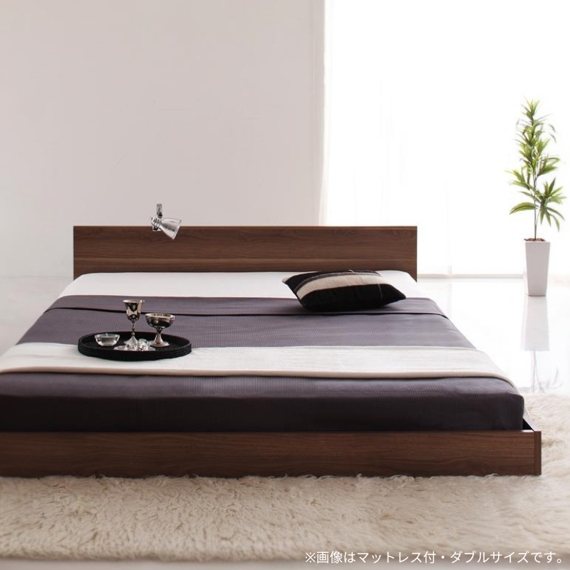 シンプルヘッドボード・フロアベッド llano ジャーノ – precocirico