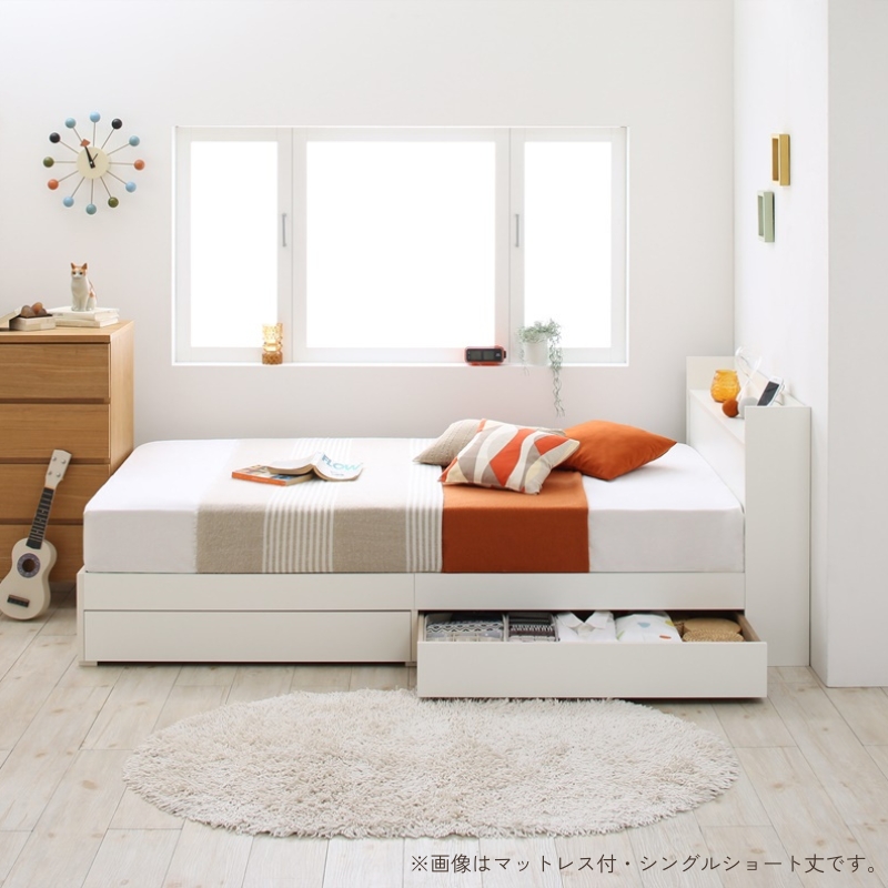 ショート丈収納ベッド フルール2 Fleur2 – precocirico